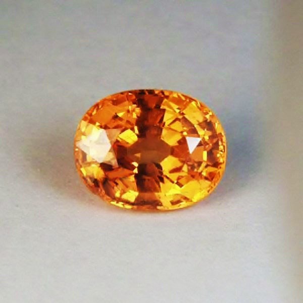 Color and Fire Mandarin Spessartite Garnet 4.18 ct  Litnon.com