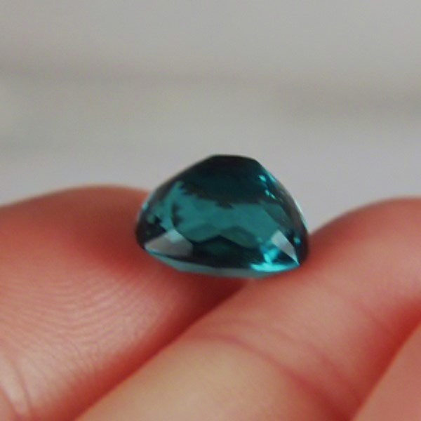 True Blue! Open C Axis Indicolite Tourmaline Afghanistan  5.22ct  Litnon.com
