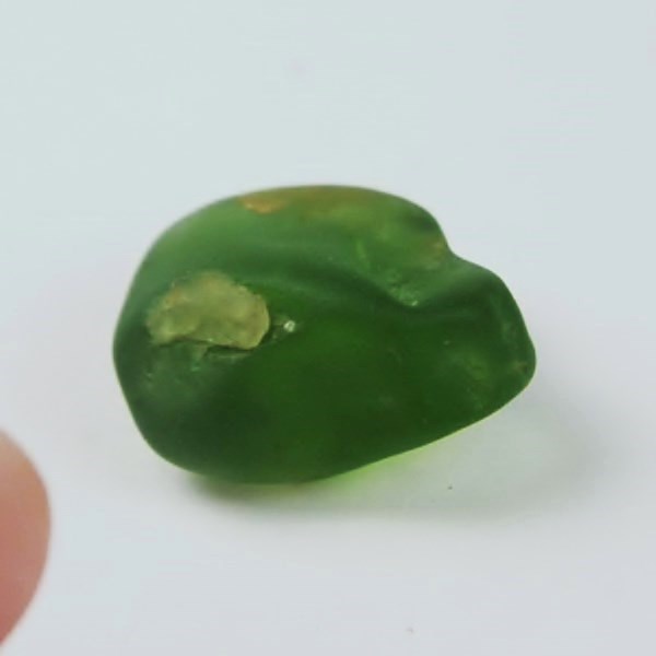 Big Fine Color and Clean Peridot Facet Rough Arizona 20.91ct  Litnon.com