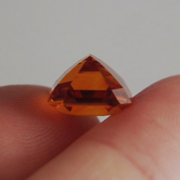  Huge AGL Certified Rare Orange Ceylon Sapphire 8.42 ct  Litnon.com