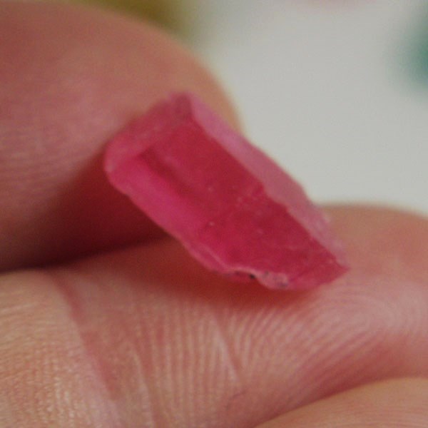 Neon Pink Color! Rhodochrosite Facet Rough 6.23 ct  Litnon.com
