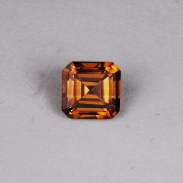 Natural Amber Orange Zircon Tanzania 1.05 ct  Litnon.com