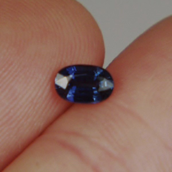 Deep Blue Natural Sapphire Sri Lanka 0.64 ct  Litnon.com