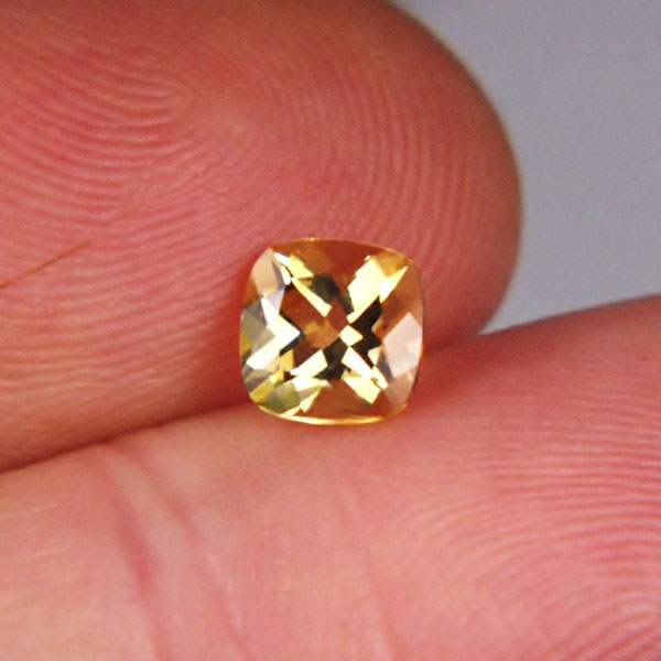 $10.00 Old Stock Well Cut Rio Grande Citrine Gem  Litnon.com