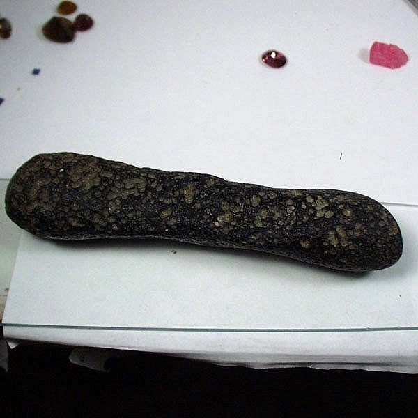 Big Classic Dumbell Splash Indochinite Tektite Thailand  Litnon.com