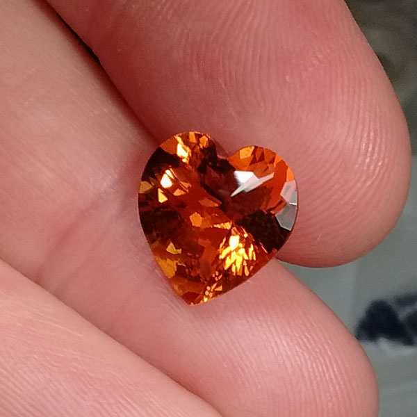 Top Quality and Cut Natural Tangerine Citrine Brazil 5.67 ct  Litnon.com