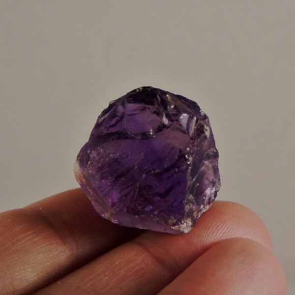 Old Stock Nice Color Brazil Amethyst Facet Rough 84.5 ct  Litnon.com