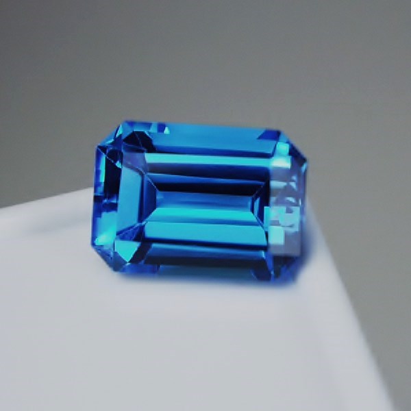 Superior Color Top Cutting Blue Topaz Brazil 9.18ct  Litnon.com