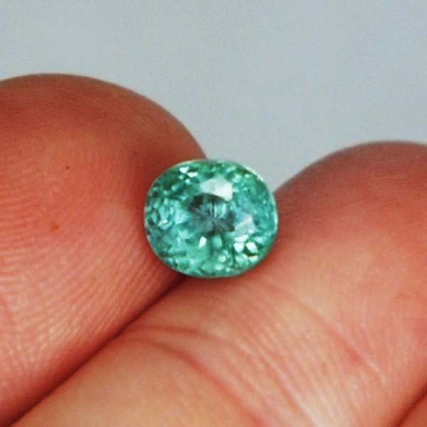 Extra Bright Bluish Green Tourmaline Afghanistan 2.04 ct  Litnon.com