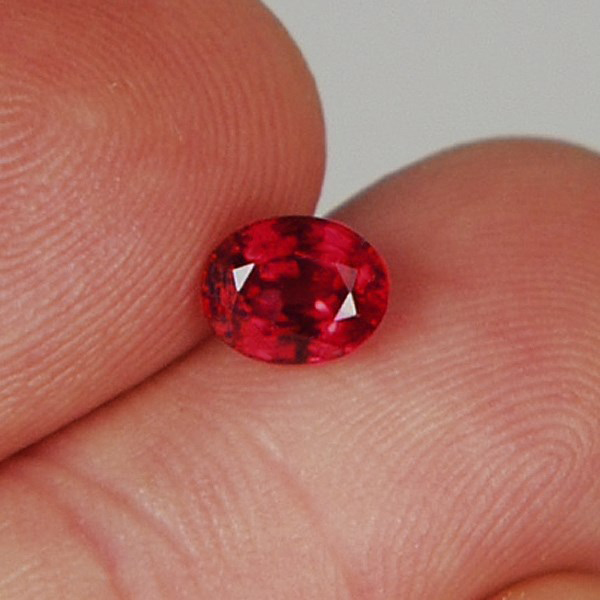  Special Color! Bright Red Natural Mahenge Spinel Tanzania   Litnon.com