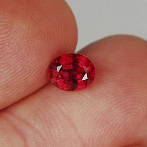  Special Color! Bright Red Natural Mahenge Spinel Tanzania   Litnon.com