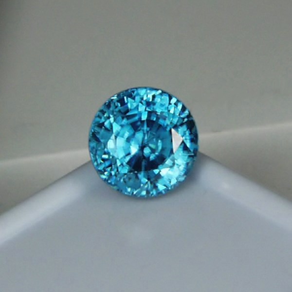 Special Color and Quality Blue Zircon Cambodia 6.28ct  Litnon.com