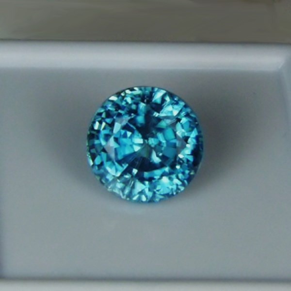 Special Color and Quality Blue Zircon Cambodia 6.28ct  Litnon.com