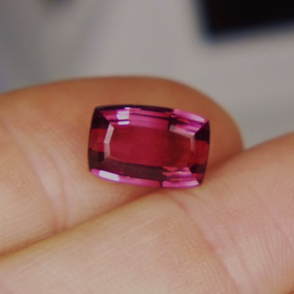  Old Stock! Fine Pink Tourmaline Brazil 4.98 ct! GLI  Litnon.com