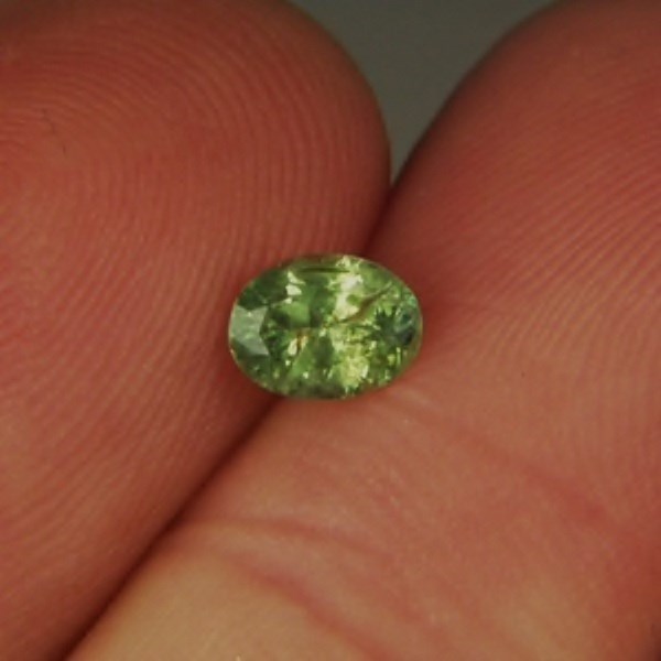 Bright and Pretty Natural Demantoid Garnet Namibia  Litnon.com