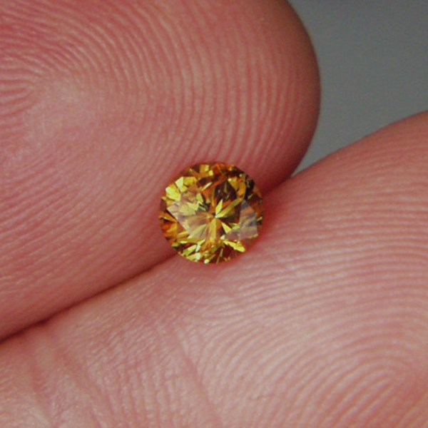 Tiny Treasure! Multi Color Fire! Natural Sphene Pakistan  GL Litnon.com
