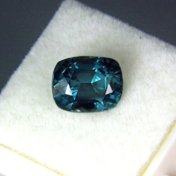 Color! Open C-axis Indicolite Tourmaline Afghanistan 4.0 ct GL Litnon.com