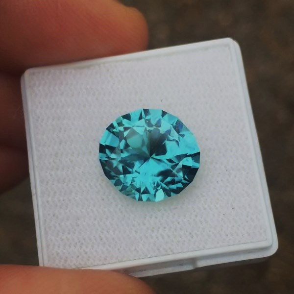 AGL Certified! Cuprian Paraiba Type Tourmaline 5.20 ct! GL Litnon.com