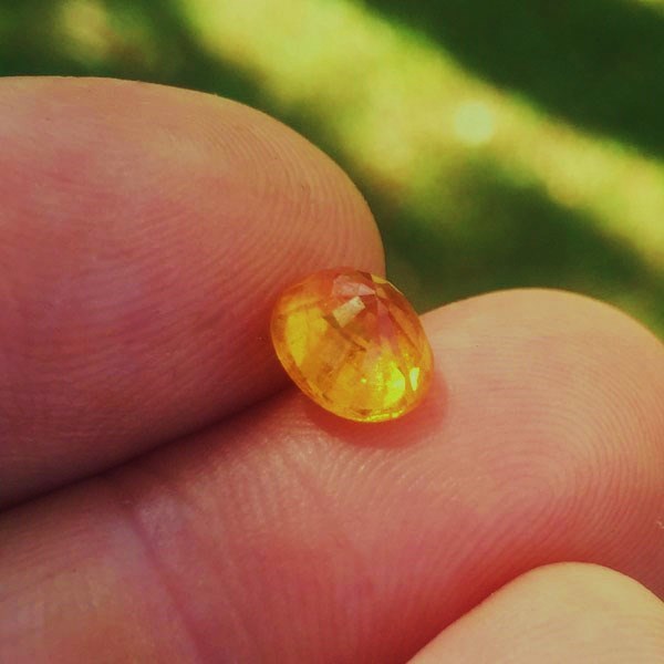  Color & Fire! Orange Mandarin Spessartite Garnet 2.26 ct  Litnon.com
