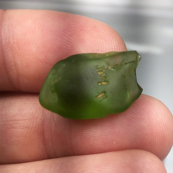 Big Fine Color and Clean Peridot Facet Rough Arizona 24.34 ct  Litnon.com