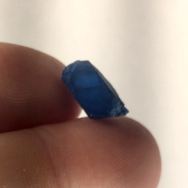 Ultra Rare! Royal Blue Afghanite Facet Rough 4.80 ct GL Litnon.com
