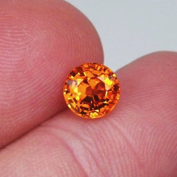 Color & Fire!  Mandarin Spessartite Garnet  2.08 ct  GL Litnon.com