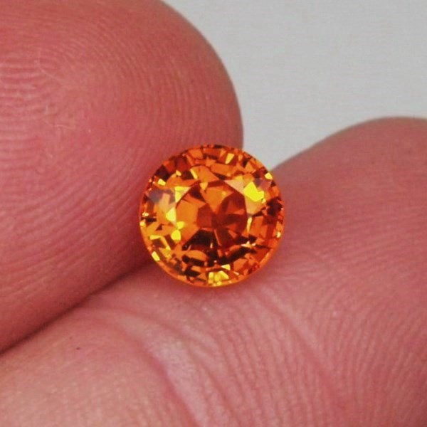 Color & Fire!  Mandarin Spessartite Garnet  2.08 ct  GL Litnon.com