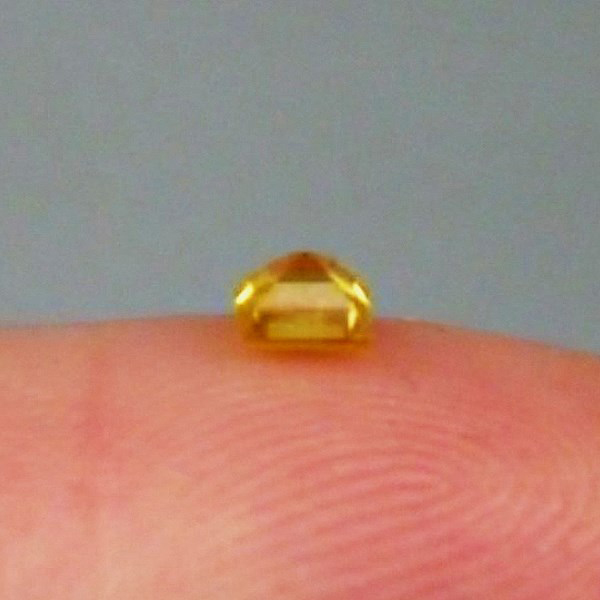 Tiny Treasure Rich Golden Yellow Natural Sapphire Sri Lanka  Litnon.com