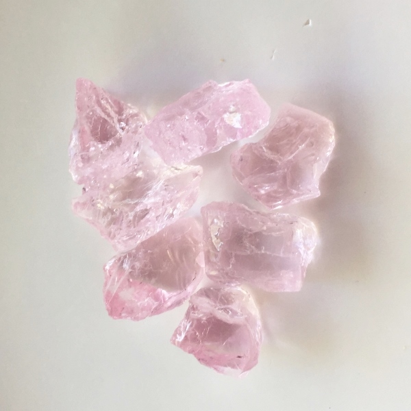 Pure Pink Morganite Clean Facet Rough Nigeria 44.54 ct  Litnon.com