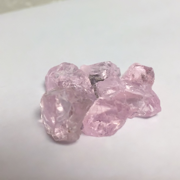 Pure Pink! Morganite Clean Facet Rough Nigeria 30.50 ct  Litnon.com
