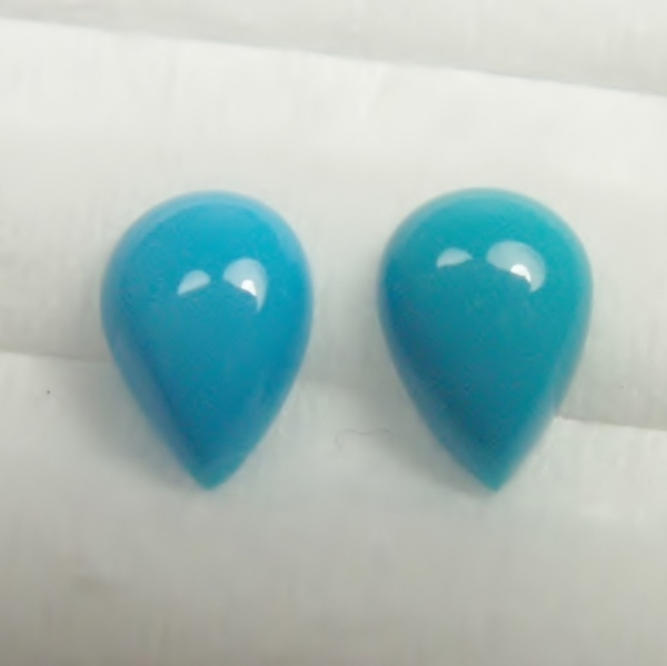 Old Stock! Natural Sleeping Beauty Turquoise Arizona Pair  Litnon.com