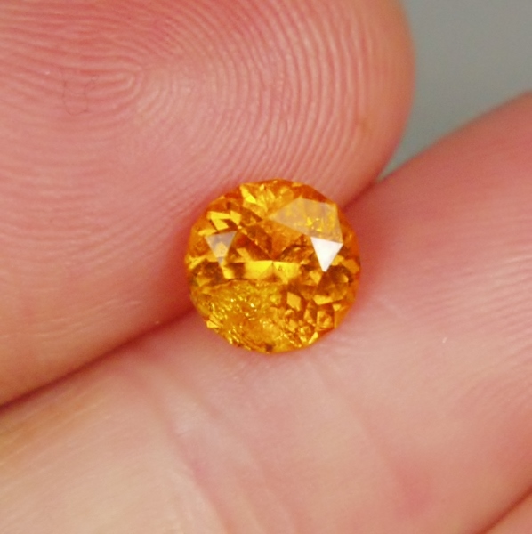 Nice Color and Bright Loliondo Mandarin Spessartite Garnet 1.75 ct  Litnon.com