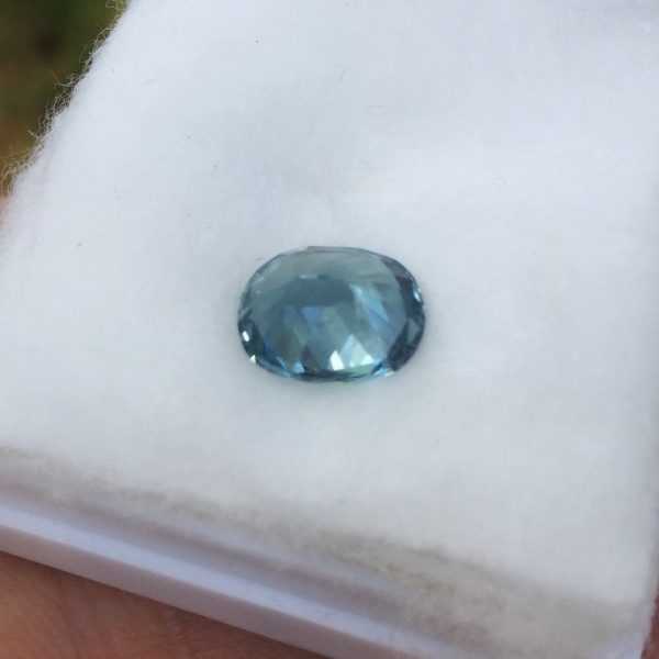 USA Cut Unheated Montana Sapphire 3.11 ct  Litnon.com