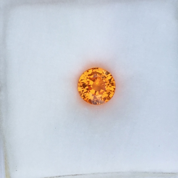 Brilliant Mandarin Spessartite Garnet Tanzania 3.01  Litnon.com