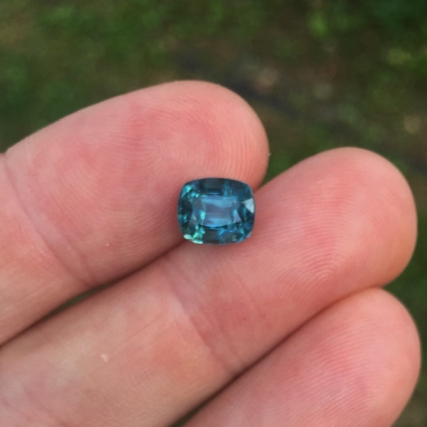 Color! Indicolite Blue Tourmaline Afghanistan 2.47 ct GL Litnon.com