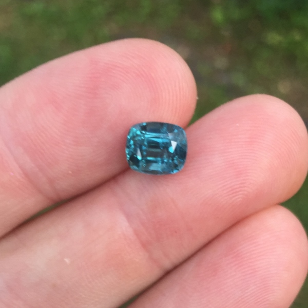 Color! Indicolite Blue Tourmaline Afghanistan 2.47 ct GL Litnon.com