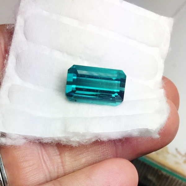 Open Color! Afghanistan Indicolite Tourmaline 16.04 ct GL Litnon.com
