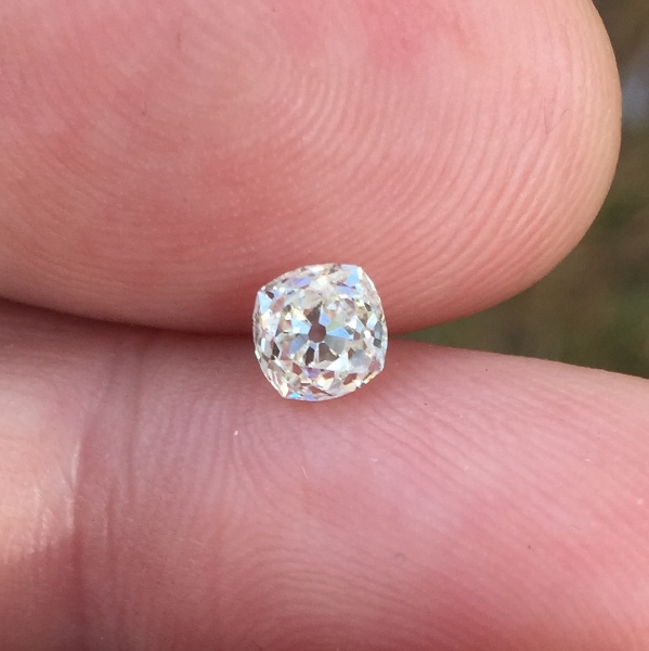Antique ~ Old Mine Cut Cut Diamond 0.67 ct  Litnon.com