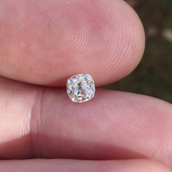 Antique ~ Old Mine Cut Cut Diamond 0.67 ct  Litnon.com