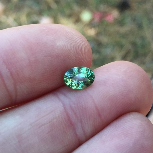 Bright Natural Demantoid Garnet Namibia 1.58 ct  Litnon.com