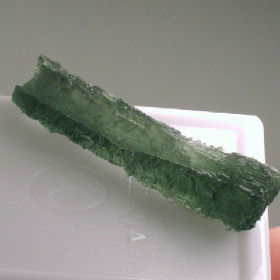 Best Color and Rare Shape Besednice Czech Moldavite Specimen 42.54 ct  Litnon.com