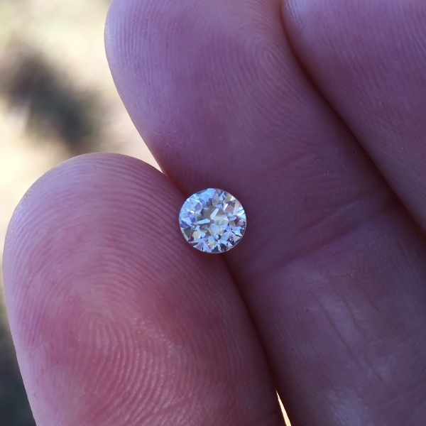 Antique Euro Cut Diamond VS1 - H Color 0.52 ct  Litnon.com