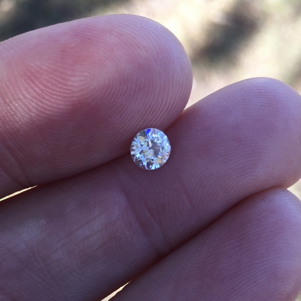 Antique Euro Cut Diamond VS1 - H Color 0.52 ct  Litnon.com