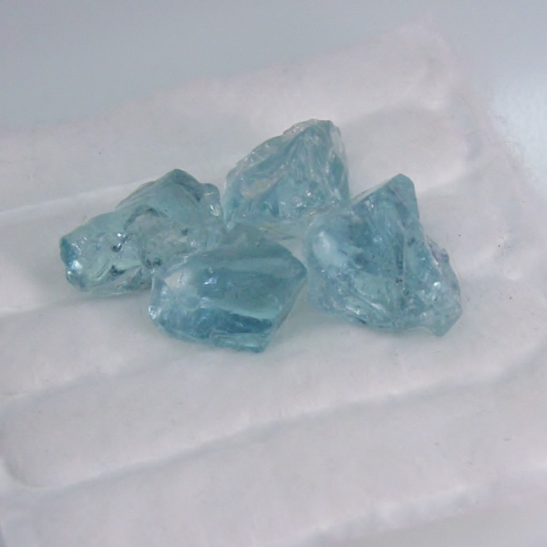 Nice Color Aquamarine Facet Rough Nigeria 7.1 grams  Litnon.com