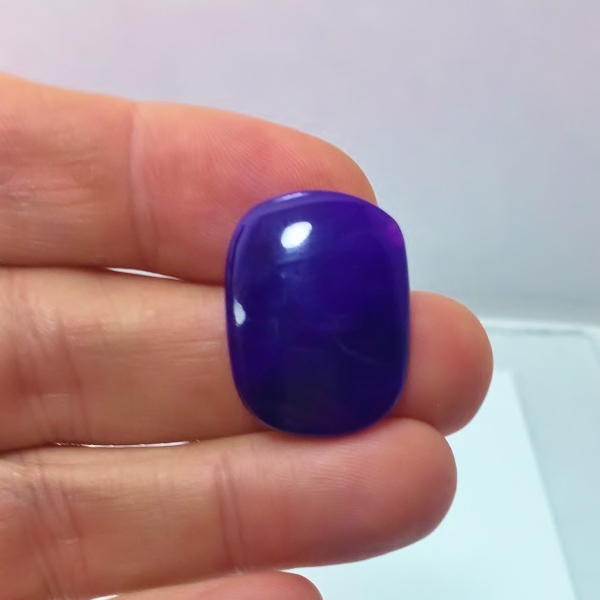 Gem! Rare Fine Color Sugilite Cabochon Africa 19.10 ct GL Litnon.com