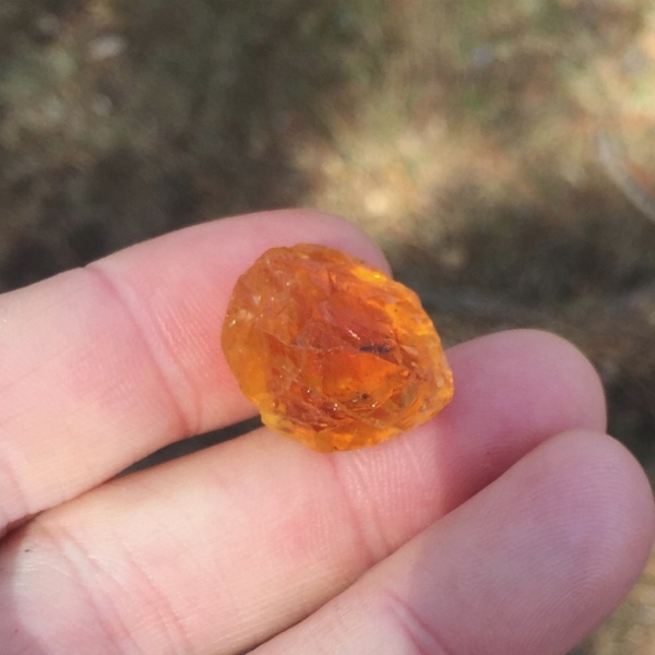 Old Stock Top Crystal Citrine Facet Rough Brazil 31.02 ct  Litnon.com