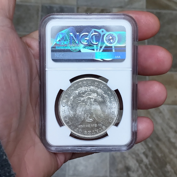  1881 S Morgan Dollar MS 64 Litnon.com