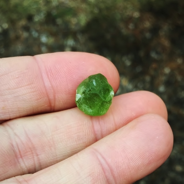  Fine Color & Clean! Peridot Facet Rough Arizona 12.99 ct  Litnon.com
