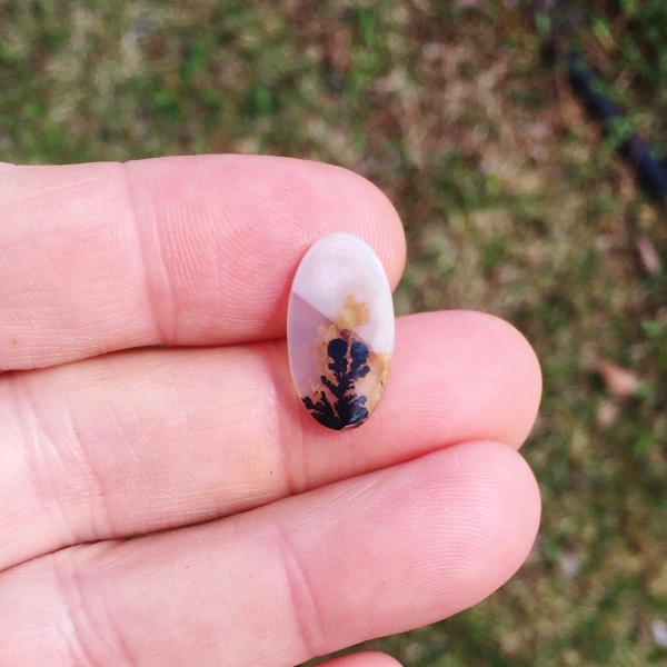  All Natural! Ring Size Dendritic Agate India  Litnon.com