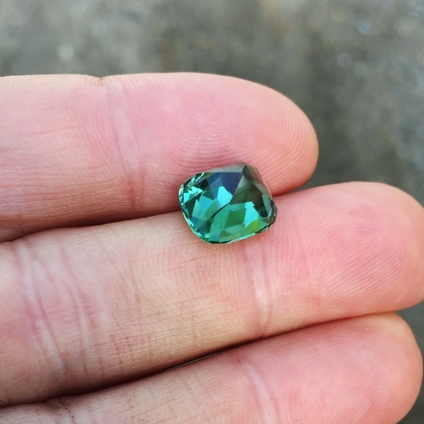 Special Color & Bright! Natural Tourmaline Afghanistan 6.70 ct GL Litnon.com